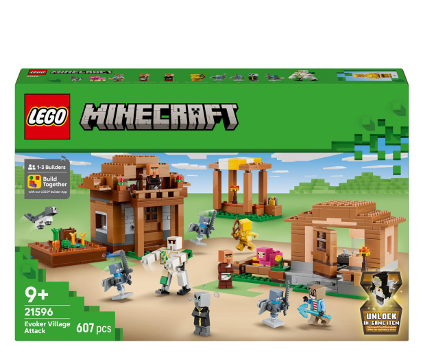 LEGO MINECRAFT 21596 Najazd przywoływaczy na wioskę - 1529738 - zdjęcie